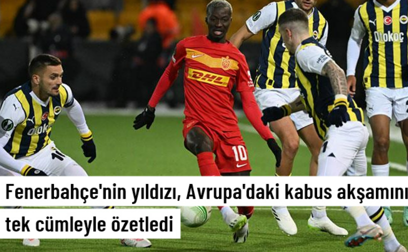 Fenerbahçe'nin yıldızı Tadic, 6 gollü kabus akşamını tek cümleyle söyledi